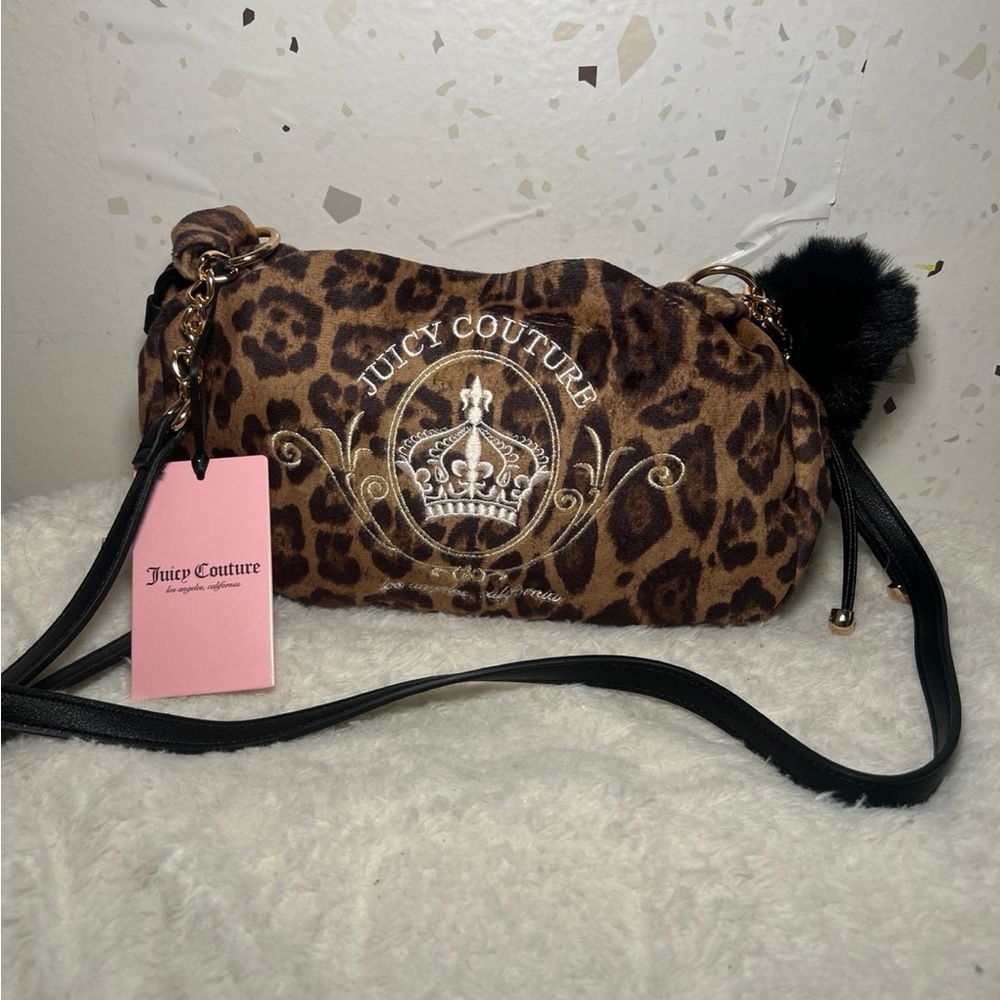 Juicy Couture animal print bag